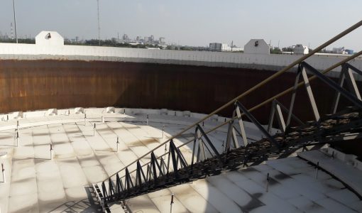 External floating roof